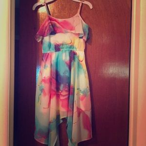 Girls colorful dress